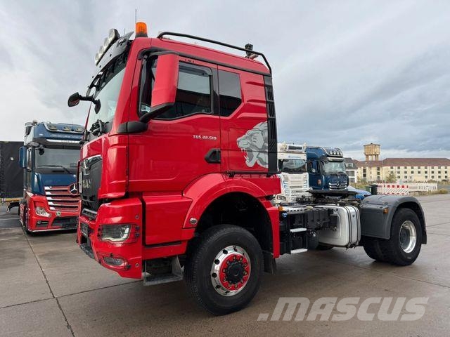 MAN TGS 22.510 * ALLRAD * ALCOA * KIPPHYDR * MANUEL Cabezas tractoras
