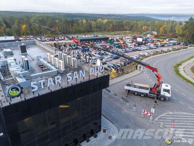 MAN TGS 26.320 6x2 FASSI F660AXP.27 Crane Fly Jib Żurawie samochodowe