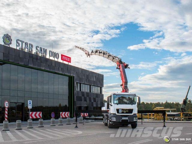 MAN TGS 26.320 6x2 FASSI F660AXP.27 Crane Fly Jib Żurawie samochodowe