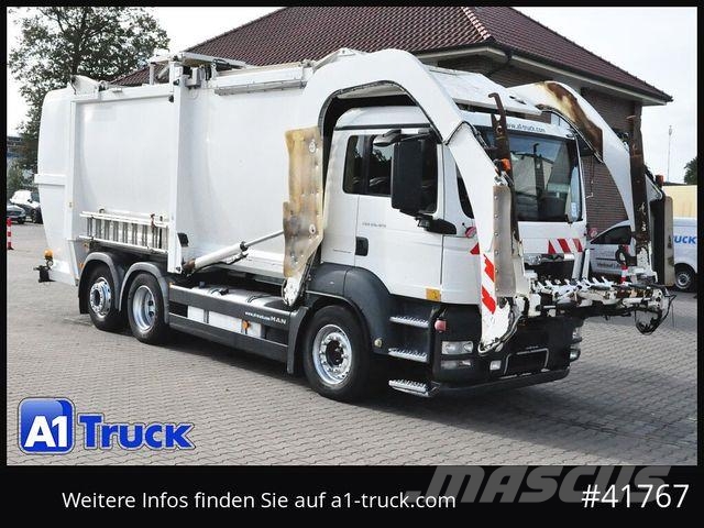 MAN TGS 26,320, HS Millenium XXL37 Überkopflader, Müllwagen