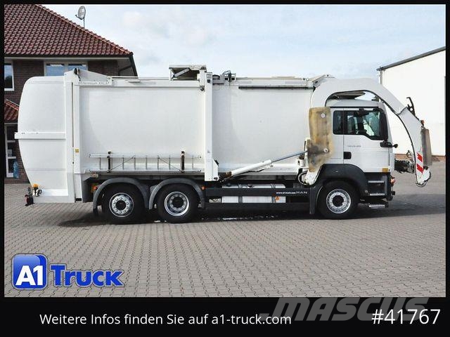 MAN TGS 26,320, HS Millenium XXL37 Überkopflader, Müllwagen