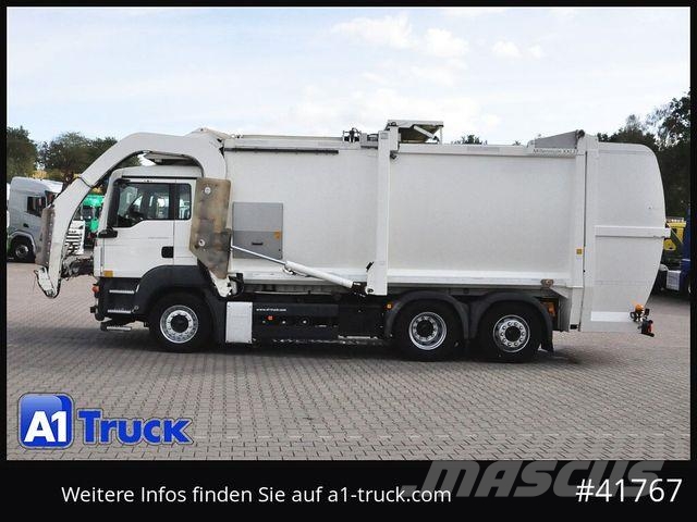 MAN TGS 26,320, HS Millenium XXL37 Überkopflader, Müllwagen