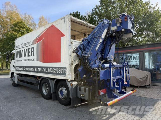 MAN TGS 26.360 6X2 Kran MKG 231 Jib bis 26 Meter Tovornjaki z žerjavom