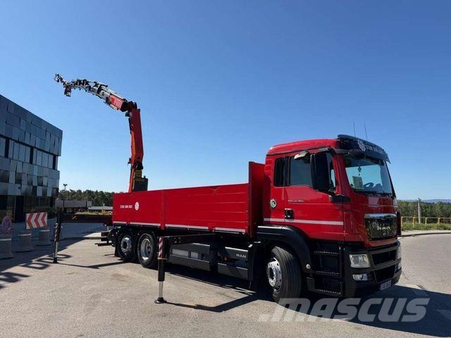 MAN TGS 26.360 6x2 PALFINGER PK 27002 SH Fly Jib Автокранове