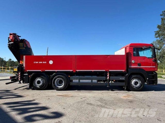 MAN TGS 26.360 6x2 PALFINGER PK 27002 SH Fly Jib Автокранове