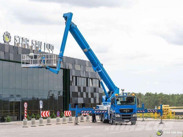 MAN TGS 26.360 6x2 Ruthmann T580 aerial platform 58 المنصات الهوائية المثبتة على شاحنة