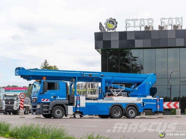 MAN TGS 26.360 6x2 Ruthmann T580 aerial platform 58 المنصات الهوائية المثبتة على شاحنة