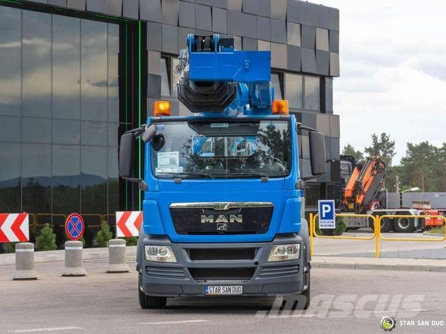 MAN TGS 26.360 6x2 Ruthmann T580 aerial platform 58 المنصات الهوائية المثبتة على شاحنة