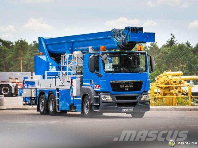 MAN TGS 26.360 6x2 Ruthmann T580 aerial platform 58 المنصات الهوائية المثبتة على شاحنة