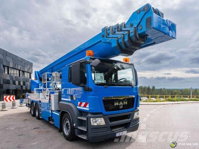 MAN TGS 26.360 6x2 Ruthmann T580 aerial platform 58 المنصات الهوائية المثبتة على شاحنة