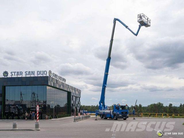 MAN TGS 26.360 6x2 Ruthmann T580 aerial platform 58 المنصات الهوائية المثبتة على شاحنة