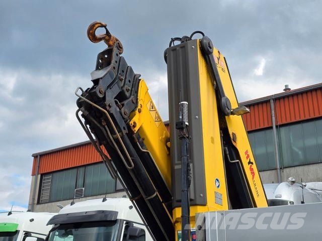 MAN TGS 26.360 * HYVA-KRAN * 12.8M * FERNBEDIENUNG شاحنات الرافعات