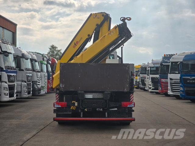 MAN TGS 26.360 * HYVA-KRAN * 12.8M * FERNBEDIENUNG شاحنات الرافعات