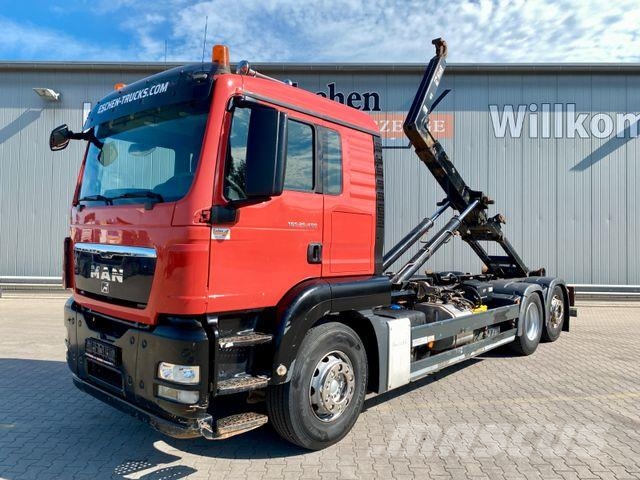 MAN TGS 26.400 6x2-2 | HIAB XR21S59*Lenk/Lift*Klima Camiones elevadores de gancho