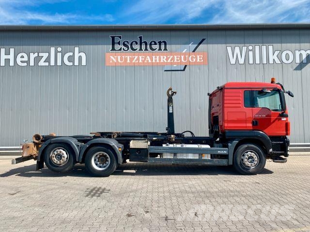 MAN TGS 26.400 6x2-2 | HIAB XR21S59*Lenk/Lift*Klima Camiones elevadores de gancho