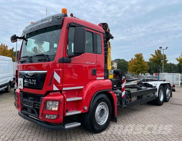 MAN TGS 26.400 6x2 BL/ Pk 17001 5+6+Funk/ AC/ AHK Lastväxlare/Krokbilar