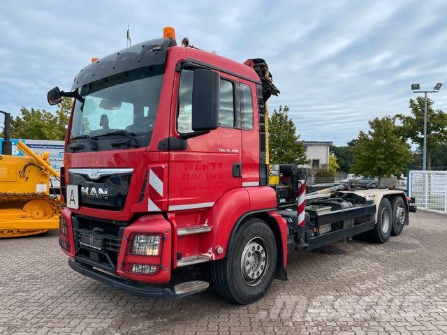 MAN TGS 26.400 6x2 BL/ Pk 17001 5+6+Funk/ AC/ AHK Abrollkipper