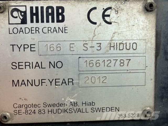 MAN TGS 26.400 6X2 Kipper mit Kran Hiab 166-3 自卸式货车