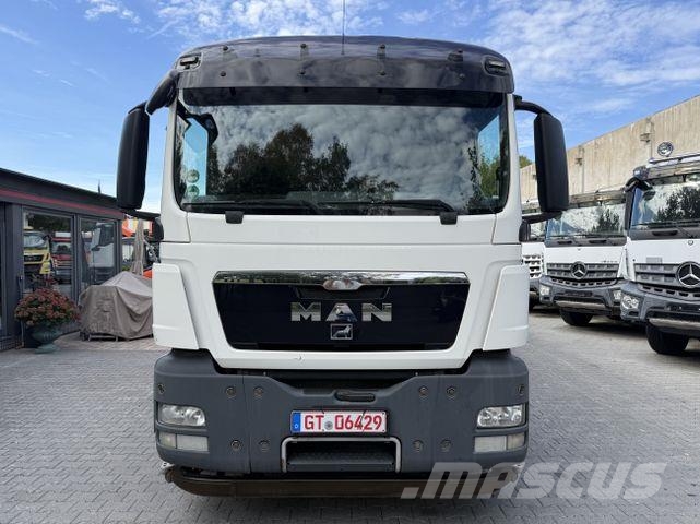 MAN TGS 26.400 6X2 Kipper mit Kran Hiab 166-3 自卸式货车