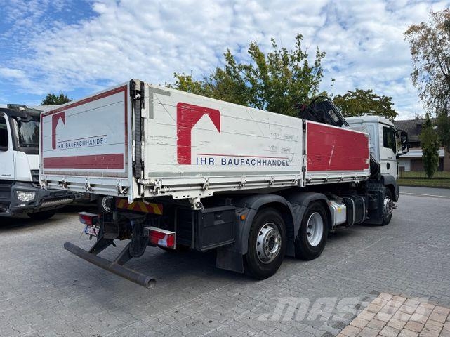 MAN TGS 26.400 6X2 Kipper mit Kran Hiab 166-3 自卸式货车