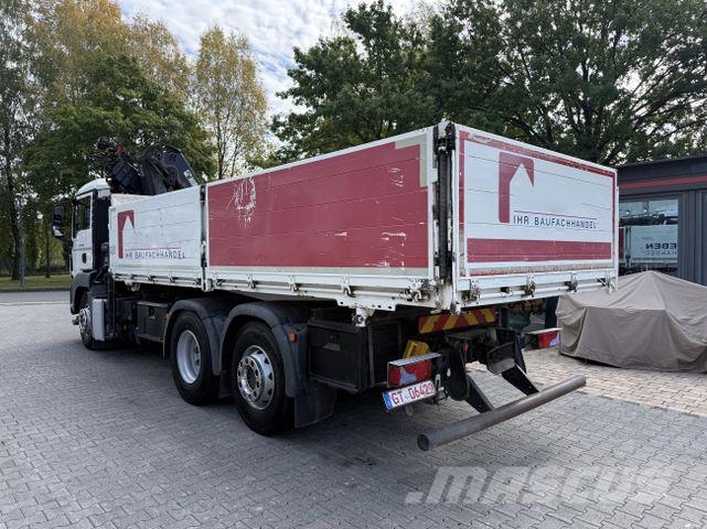 MAN TGS 26.400 6X2 Kipper mit Kran Hiab 166-3 自卸式货车