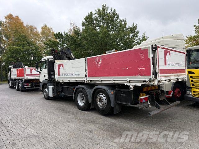 MAN TGS 26.400 6X2 Kipper mit Kran Hiab 166-3 Kamioni sa kranom