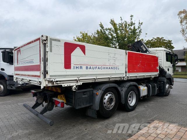 MAN TGS 26.400 6X2 Kipper mit Kran Hiab 166-3 Kamioni sa kranom