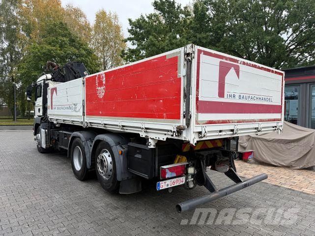 MAN TGS 26.400 6X2 Kipper mit Kran Hiab 166-3 Kamioni sa kranom