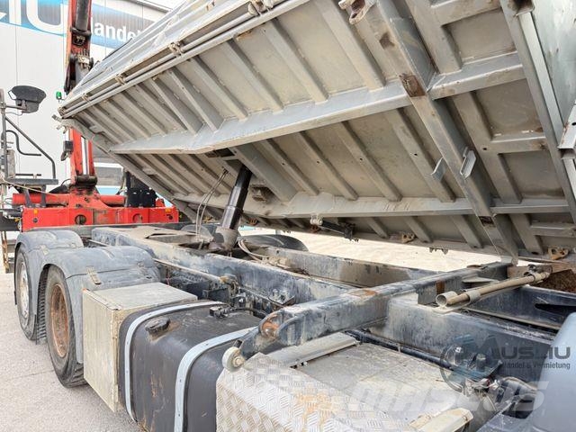 MAN TGS 26.400 6X2 Lenk Kipper Kran PK 18002 Funk Kipper