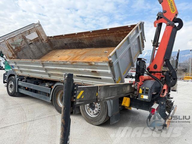 MAN TGS 26.400 6X2 Lenk Kipper Kran PK 18002 Funk Kipper
