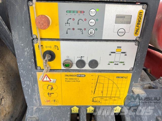 MAN TGS 26.400 6X2 Lenk Kipper Kran PK 18002 Funk Kipper
