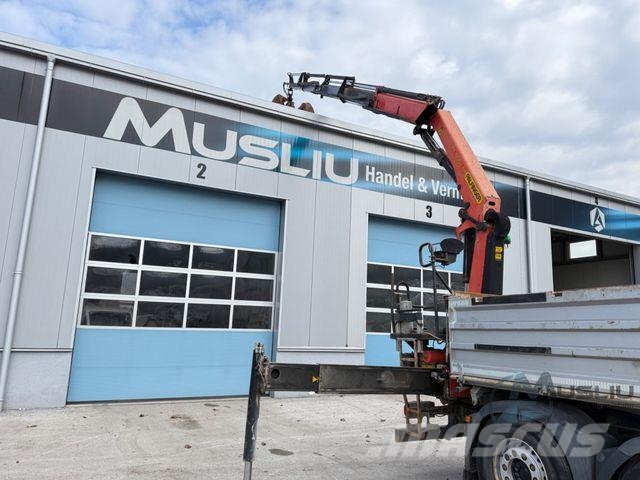 MAN TGS 26.400 6X2 Lenk Kipper Kran PK 18002 Funk Kipper