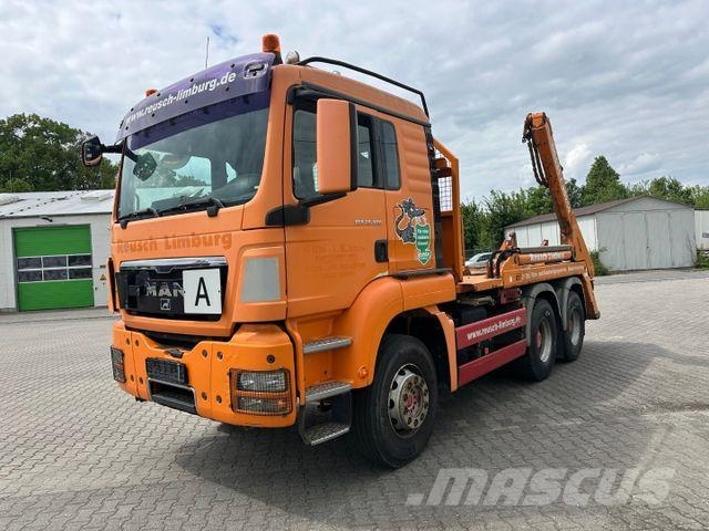 MAN TGS 26.400 / 6x4 / BLATT BLATT / VDL Absetzkipper