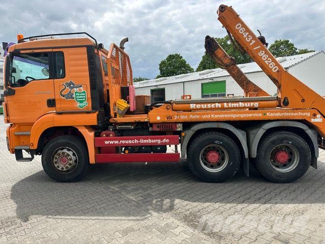 MAN TGS 26.400 / 6x4 / BLATT BLATT / VDL Absetzkipper