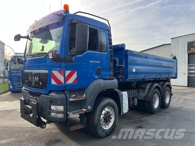 MAN TGS 26.400 6x4+H Meiller Euro5 Schalter Самосвал