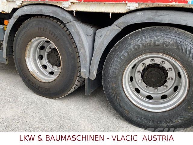 MAN TGS 26.400 6x4 mit Kran HIAB 166 Caminhões de mesa/dropside