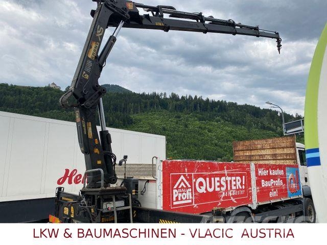 MAN TGS 26.400 6x4 mit Kran HIAB 166 Caminhões de mesa/dropside