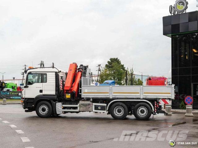 MAN TGS 26.400 6x4 Palfinger PK 34002 crane Kipper Camion benne