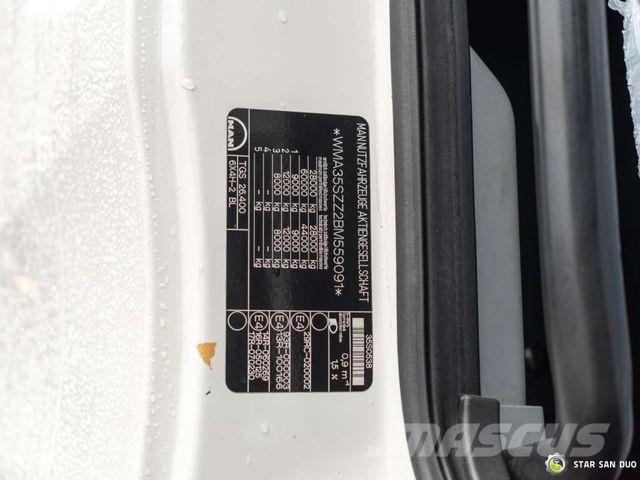 MAN TGS 26.400 6x4 Palfinger PK 34002 crane Kipper Camion benne