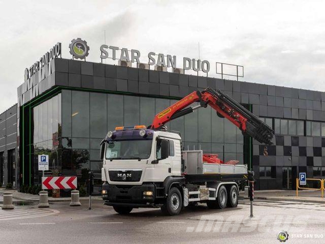MAN TGS 26.400 6x4 Palfinger PK 34002 crane Kipper クレーントラック、ユニック車