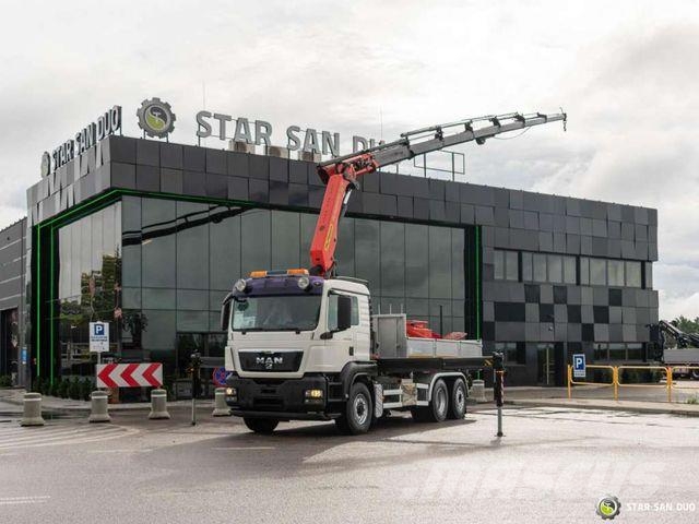 MAN TGS 26.400 6x4 Palfinger PK 34002 crane Kipper クレーントラック、ユニック車
