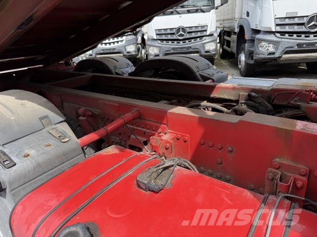 MAN TGS 26.400 6X4H-2 Kran Fassi F235XP bis 25 Meter Lastbil med lad/Flatbed