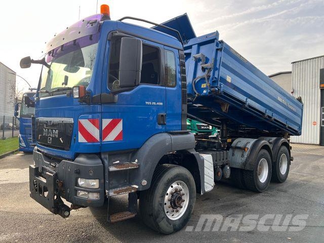 MAN TGS 26.400 6x6 H Meiller Euro5 Schalter Самосвал