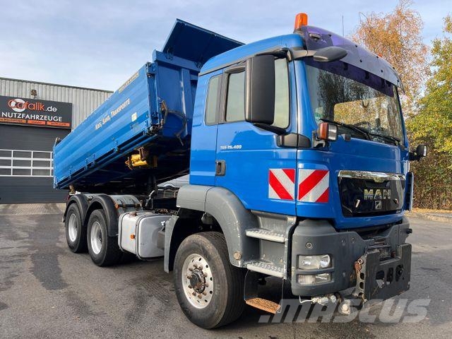MAN TGS 26.400 6x6 H Meiller Euro5 Schalter Самосвал