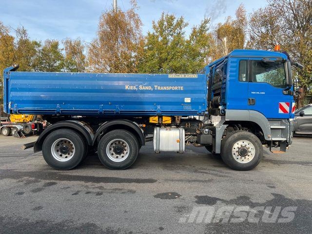 MAN TGS 26.400 6x6 H Meiller Euro5 Schalter Самосвал
