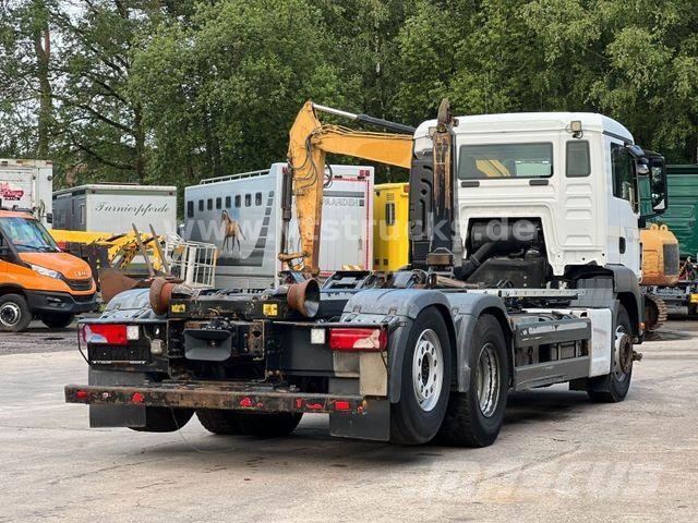 MAN TGS 26.400 Euro6 6x2 Meiller Abrollkipper 훅 리프트 트럭