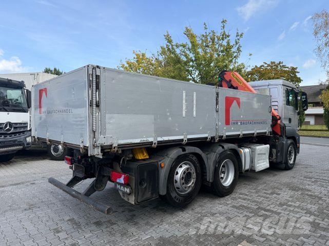 MAN TGS 26.400 Kipper Kran Palfinger PK 18002 Kranwagen