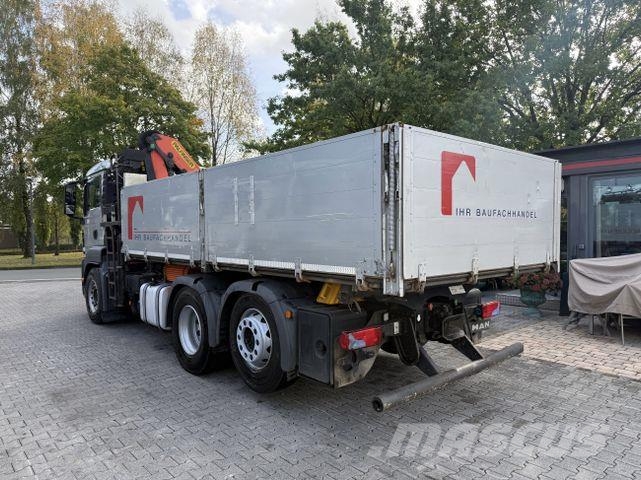 MAN TGS 26.400 Kipper Kran Palfinger PK 18002 Kranwagen