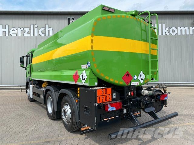 MAN TGS 26.400 Lindner&Fischer*A3*3Kammern*Lenkach Tankwagen