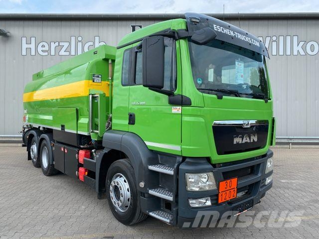 MAN TGS 26.400 Lindner&Fischer*A3*3Kammern*Lenkach Tankwagen
